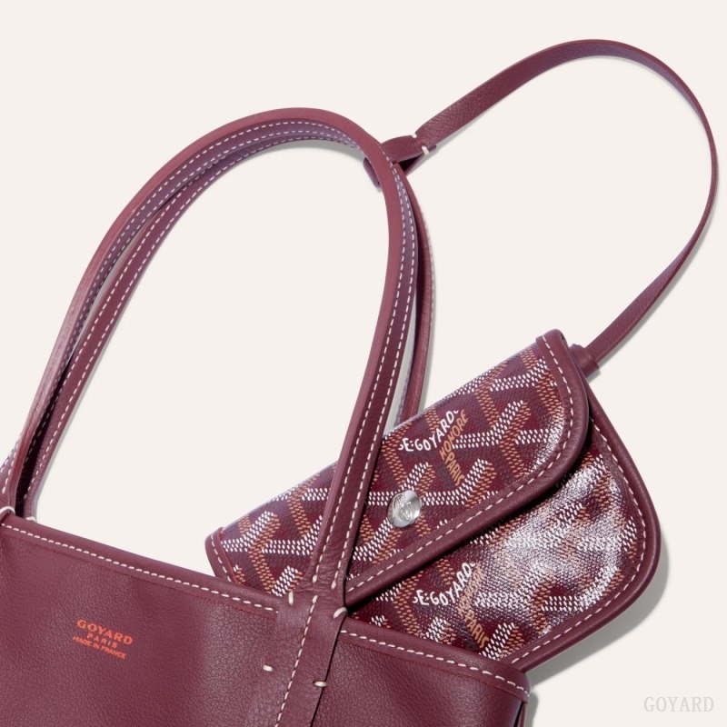 Goyard ANJOU MINI BAG Burgundy | SFMN2199