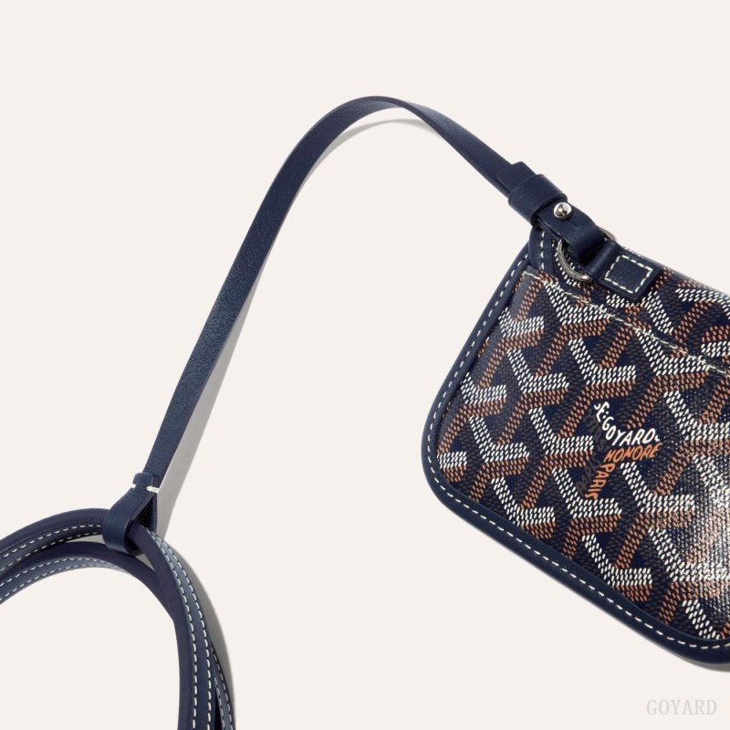 Goyard ANJOU MINI BAG Navy Blue | DEVT0086