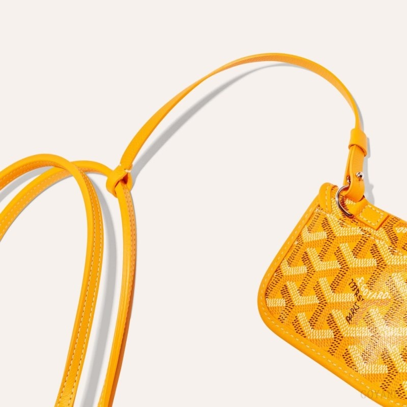 Goyard ANJOU MINI BAG Yellow | ZJZY9510