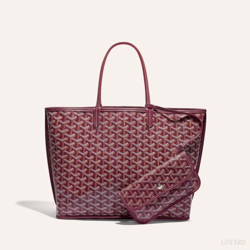 Goyard ANJOU PM BAG Burgundy | MAOR8949