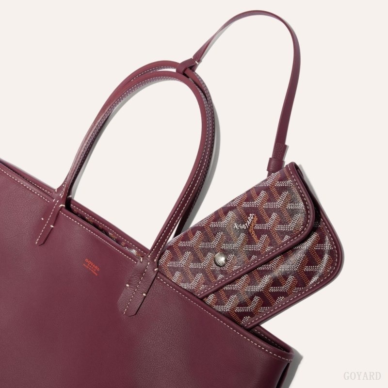 Goyard ANJOU PM BAG Burgundy | MAOR8949