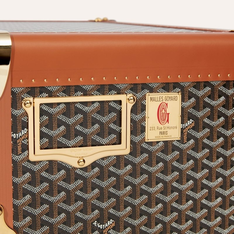 Goyard ARMOIRE TRUNK Black / Brown | ETRI5213