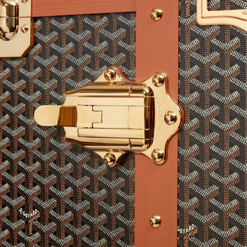 Goyard ARMOIRE TRUNK Black / Brown | ETRI5213