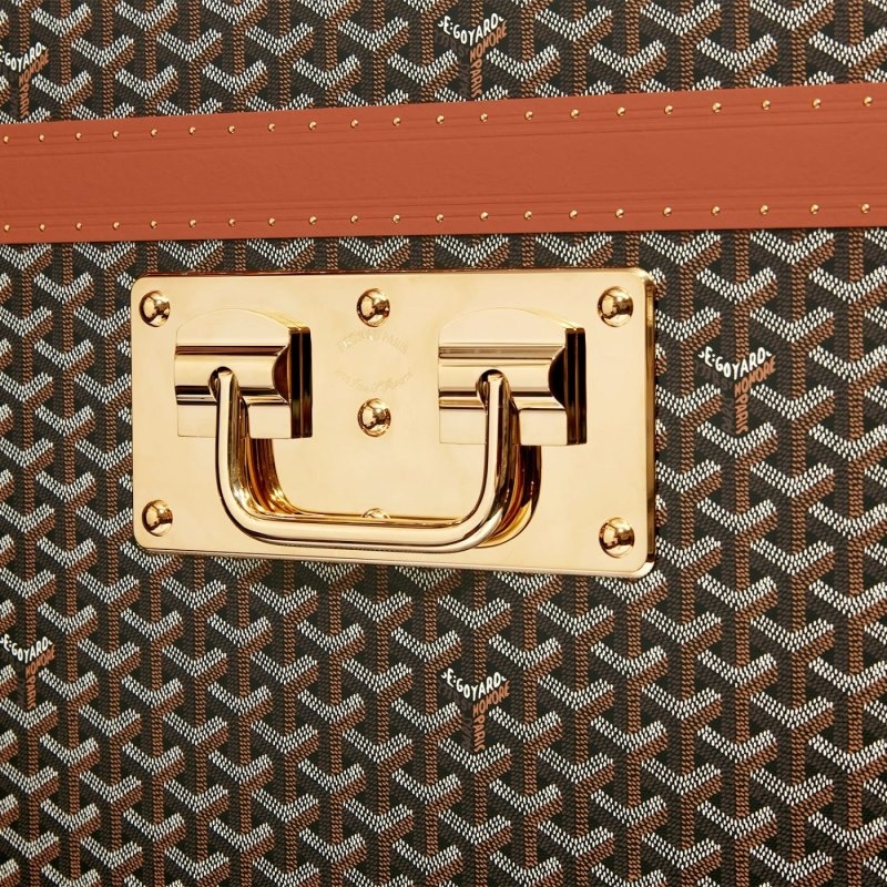 Goyard ARMOIRE TRUNK Black / Brown | ETRI5213