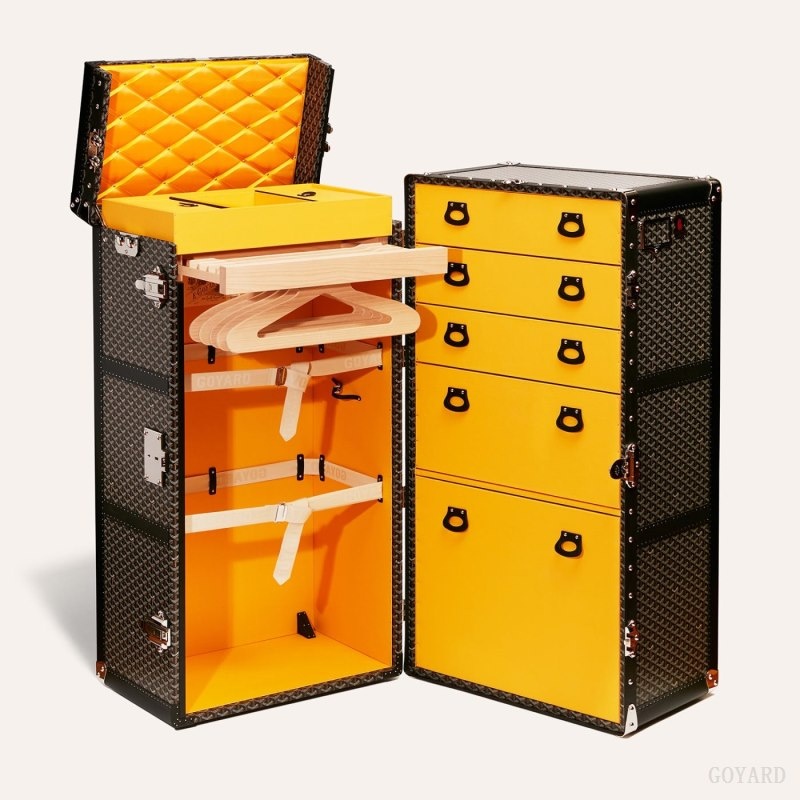 Goyard ARMOIRE TRUNK Black | VAXY5719