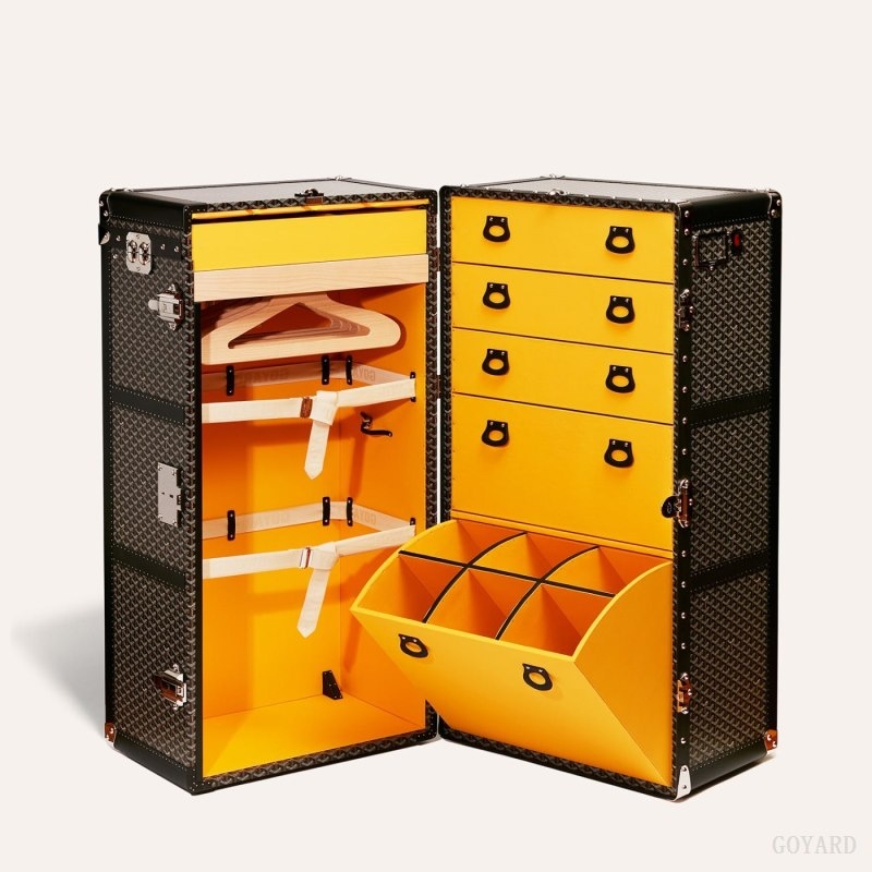 Goyard ARMOIRE TRUNK Black | VAXY5719