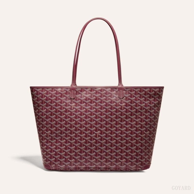 Goyard ARTOIS MM BAG Burgundy | QPFV6581