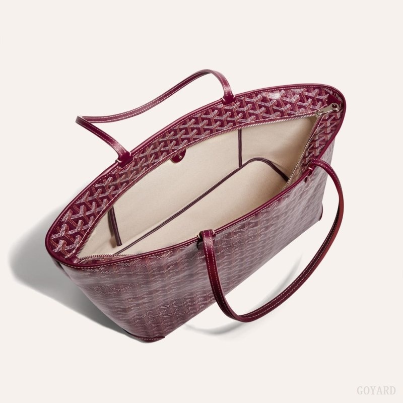 Goyard ARTOIS MM BAG Burgundy | QPFV6581