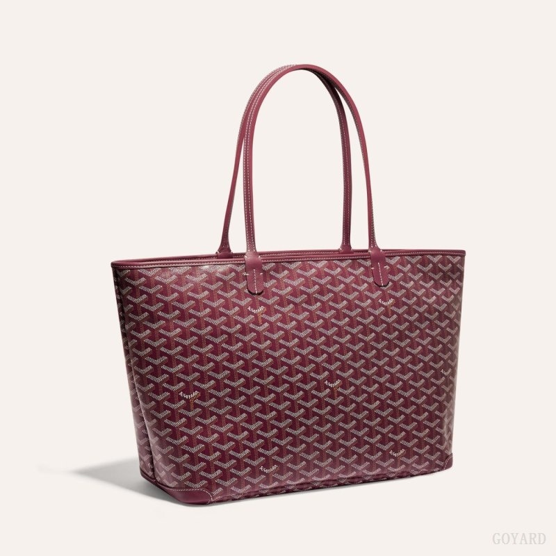 Goyard ARTOIS MM BAG Burgundy | QPFV6581