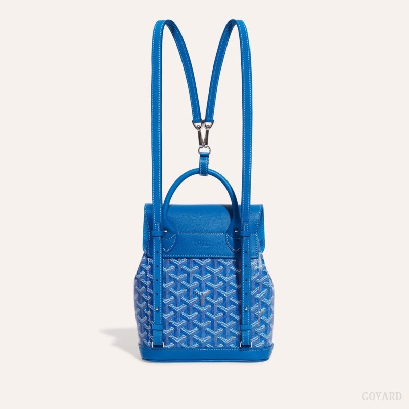 Goyard Alpin Mini Backpack Blue | YHYY2137