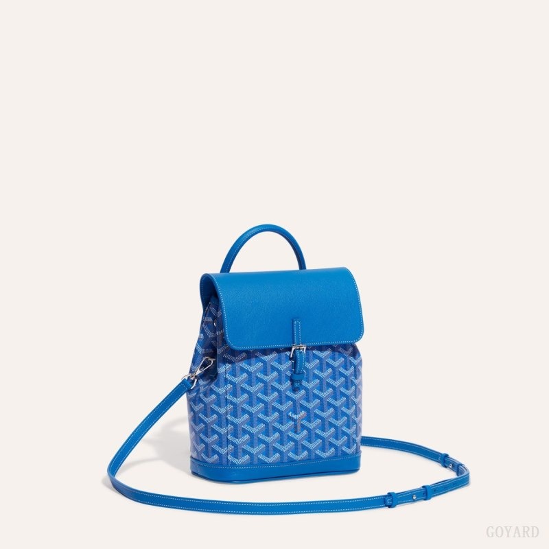 Goyard Alpin Mini Backpack Blue | YHYY2137