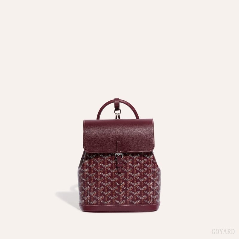 Goyard Alpin Mini Backpack Burgundy | AIAD7714