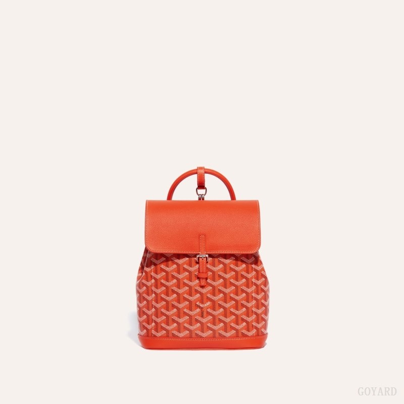 Goyard Alpin Mini Backpack Orange | HNFT9942