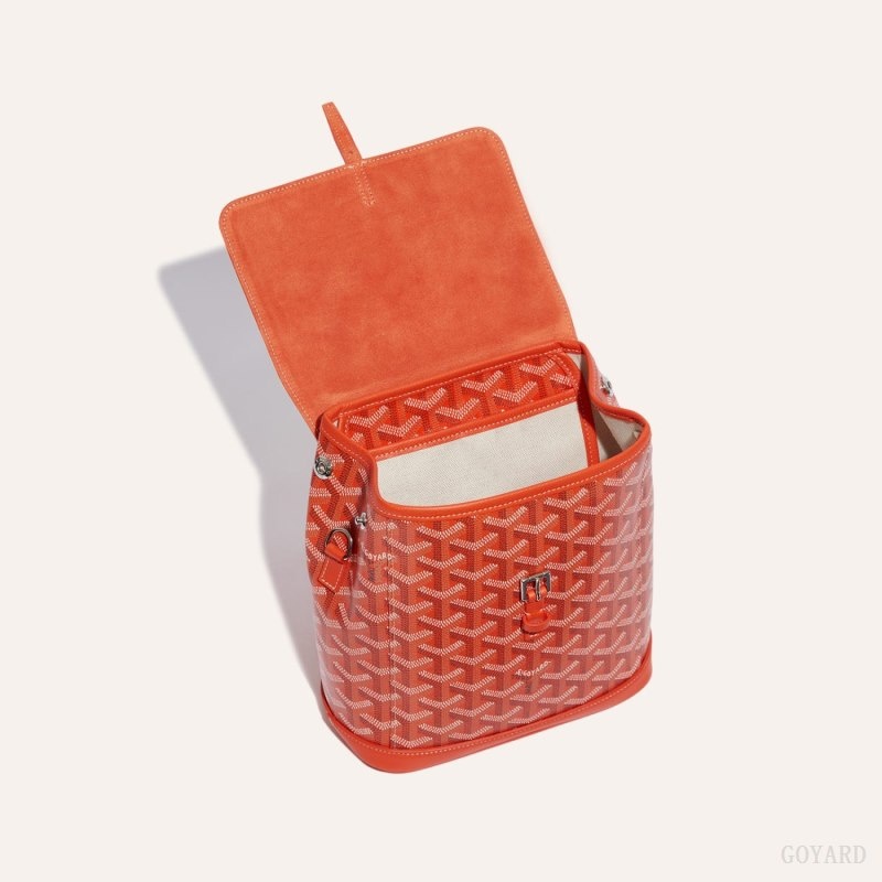 Goyard Alpin Mini Backpack Orange | HNFT9942