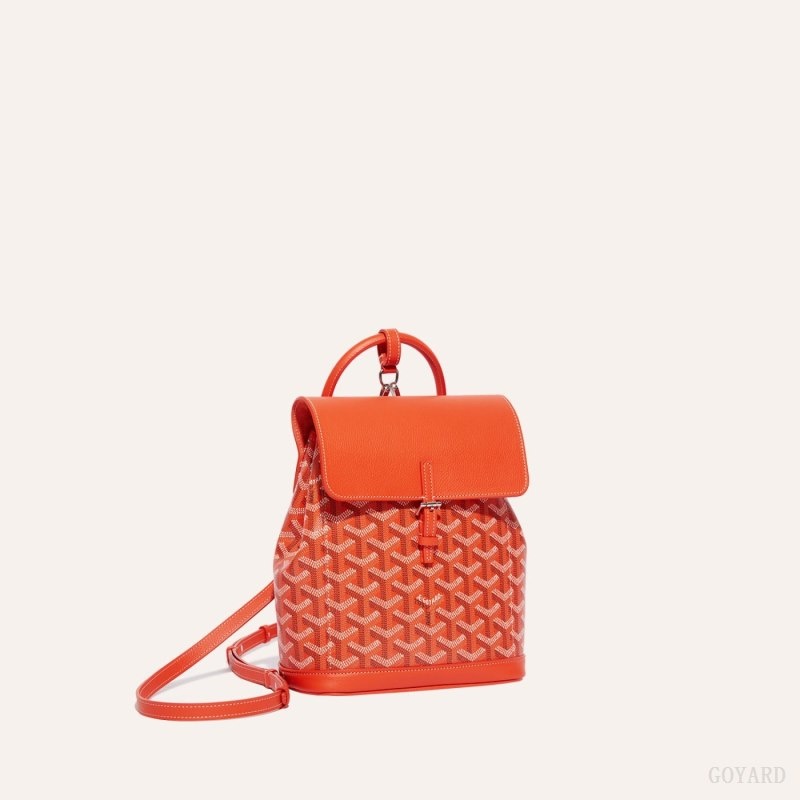 Goyard Alpin Mini Backpack Orange | HNFT9942