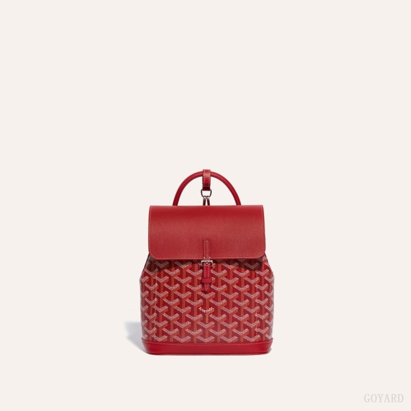 Goyard Alpin Mini Backpack Red | FMND2735