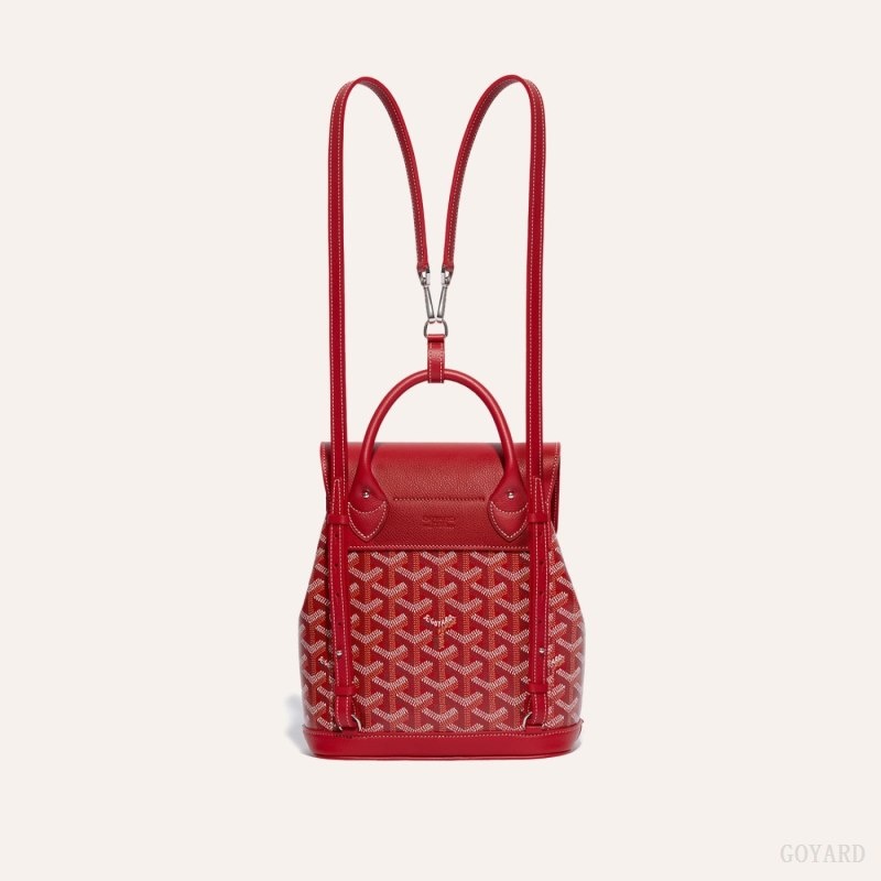 Goyard Alpin Mini Backpack Red | FMND2735