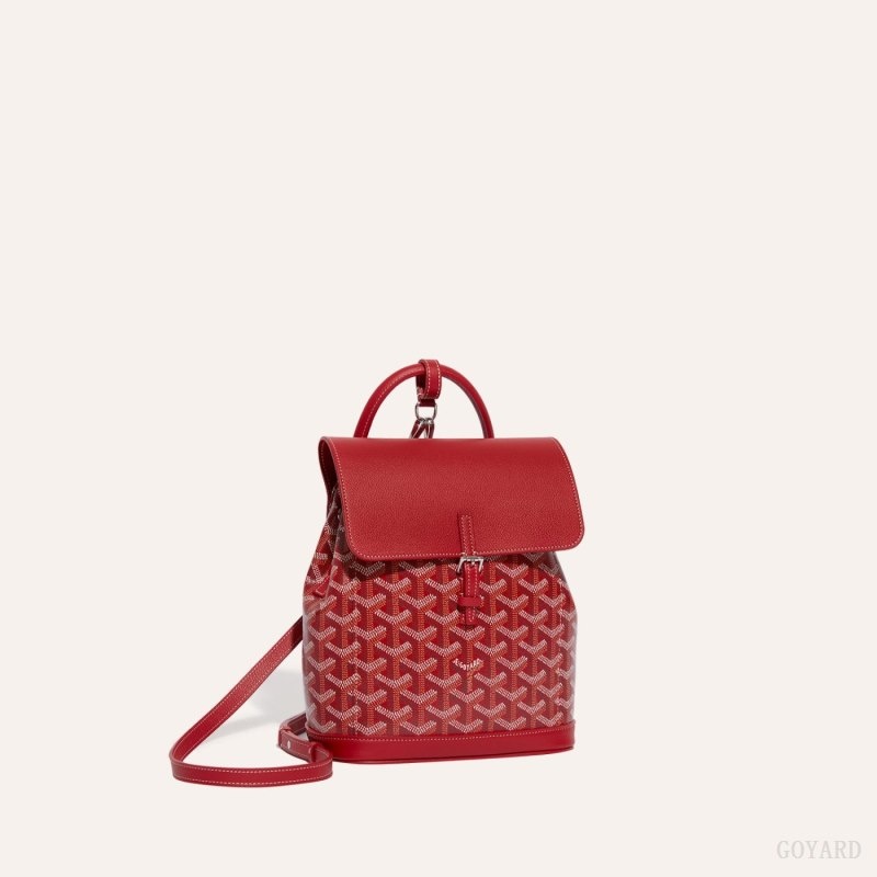 Goyard Alpin Mini Backpack Red | FMND2735