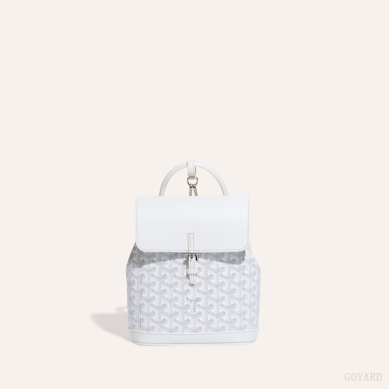 Goyard Alpin Mini Backpack White | UGBF4719