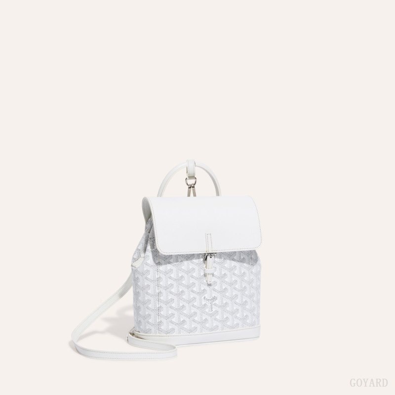 Goyard Alpin Mini Backpack White | UGBF4719