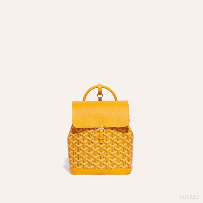 Goyard Alpin Mini Backpack Yellow | PSMA3585