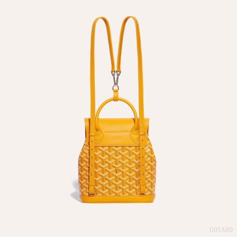 Goyard Alpin Mini Backpack Yellow | PSMA3585