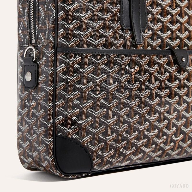 Goyard Ambassade MM Document Case Black | QDMI6392