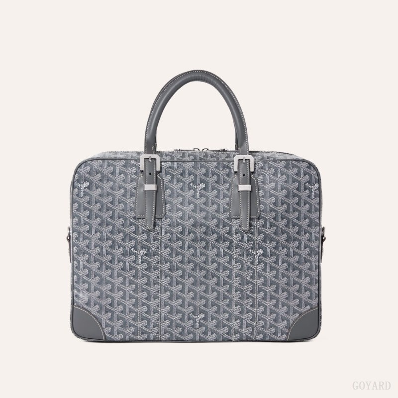 Goyard Ambassade MM Document Case Grey | TBTQ5617