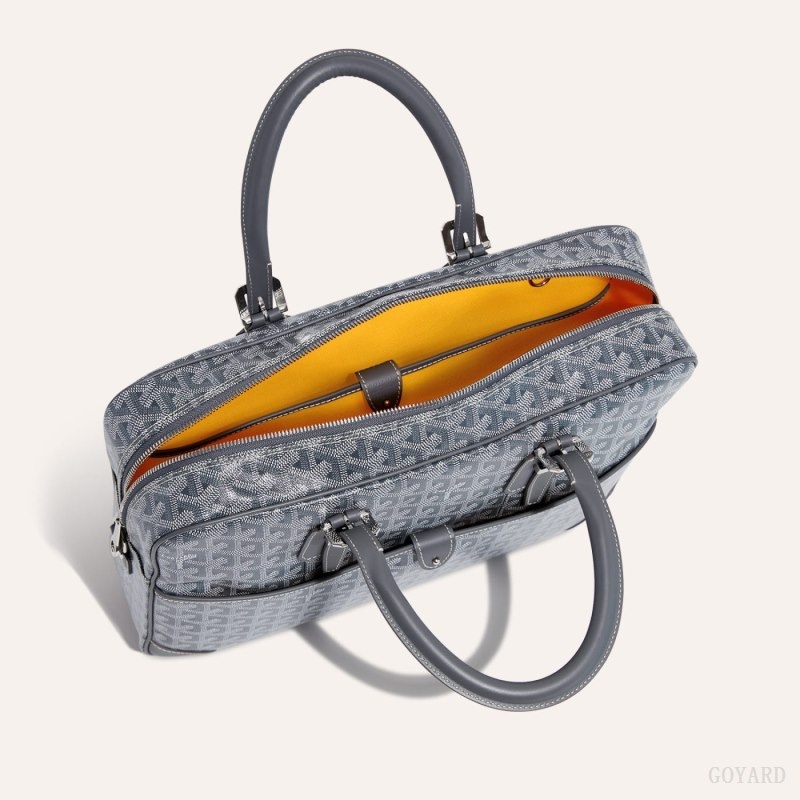 Goyard Ambassade MM Document Case Grey | TBTQ5617