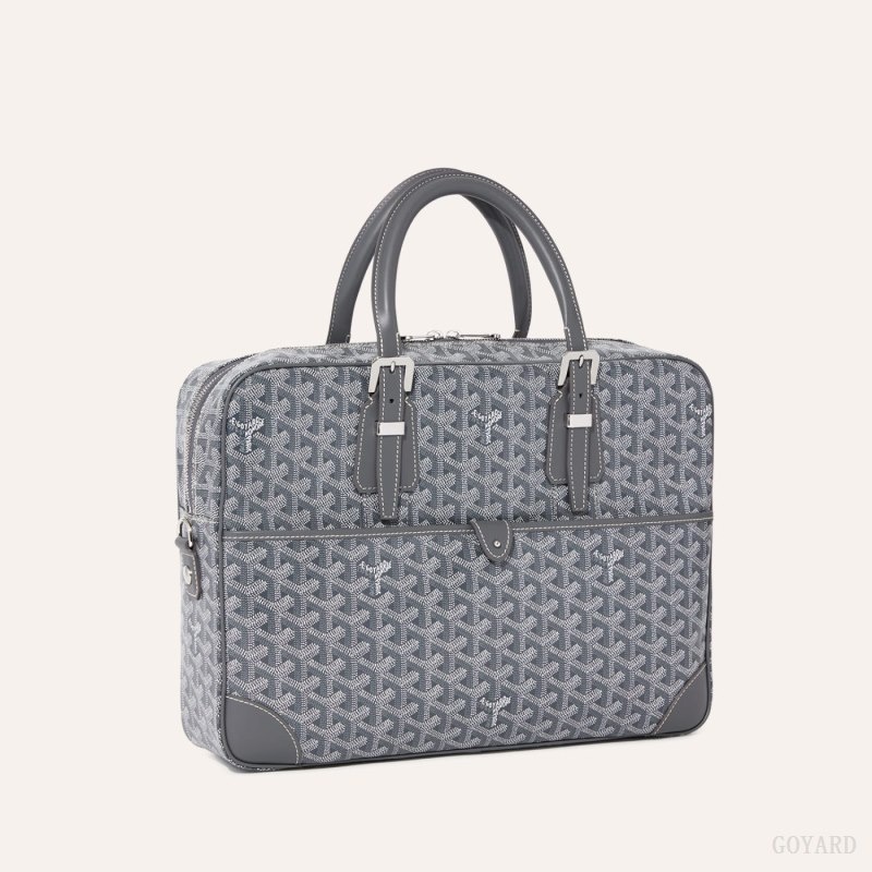 Goyard Ambassade MM Document Case Grey | TBTQ5617