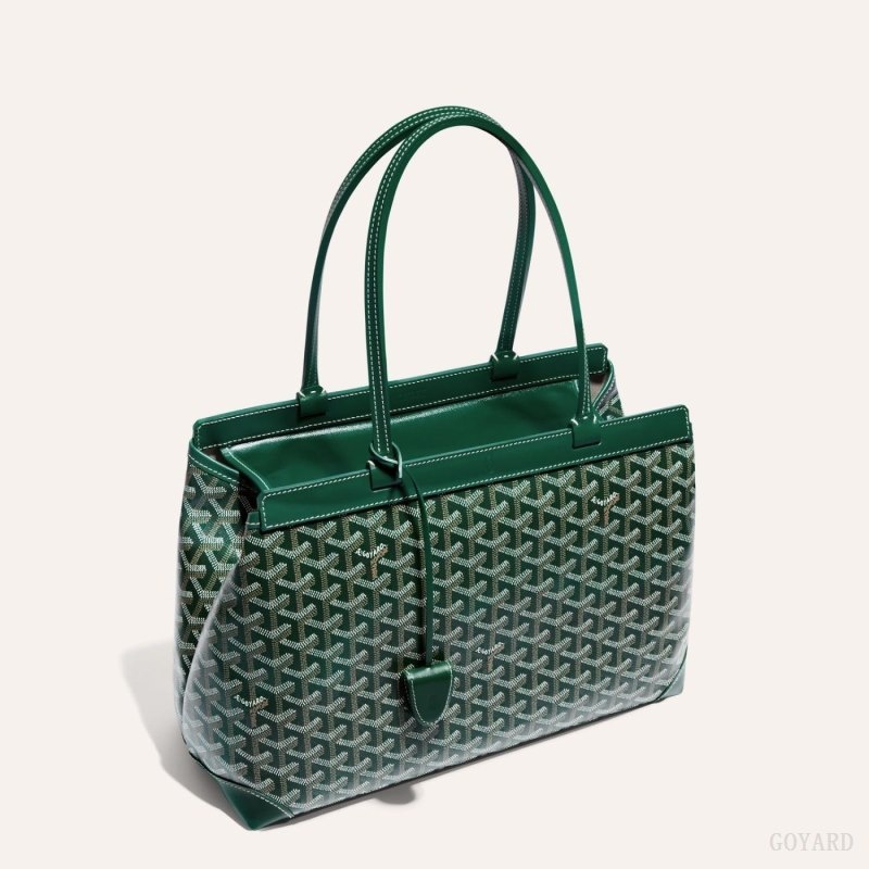 Goyard BELLECHASSE BIAUDE PM BAG Green | LFLW8494