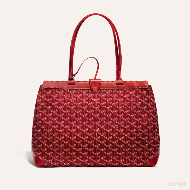 Goyard BELLECHASSE BIAUDE PM BAG Red | VUKR2611