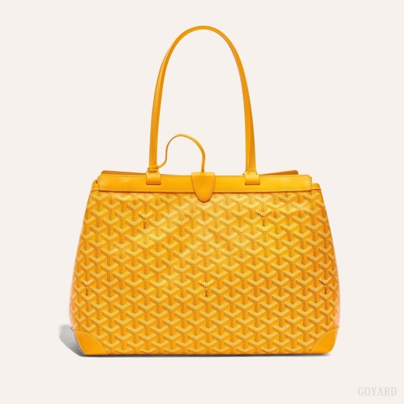 Goyard BELLECHASSE BIAUDE PM BAG Yellow | VGHC1363