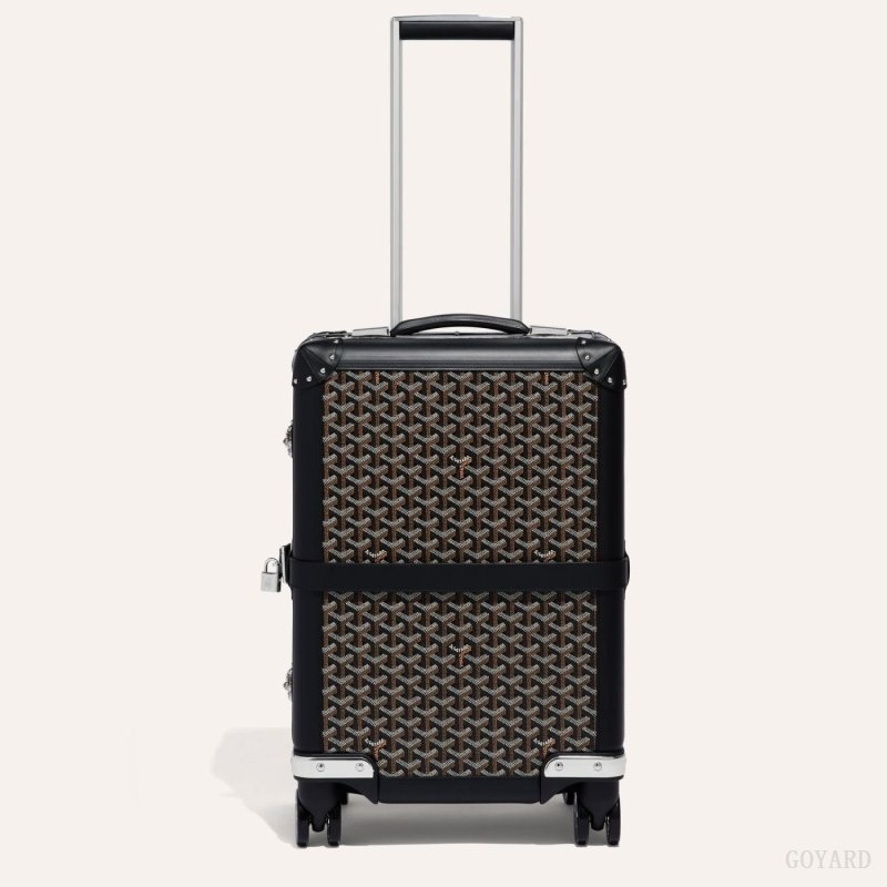 Goyard BOURGET PM TROLLEY CASE Black | KBDO1775