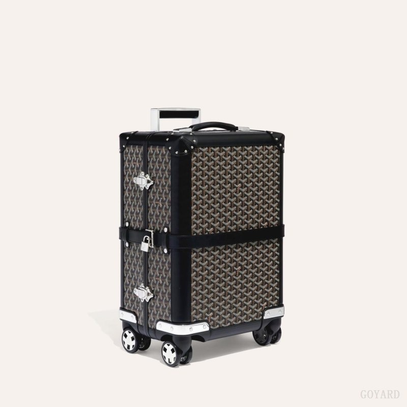 Goyard BOURGET PM TROLLEY CASE Black | KBDO1775