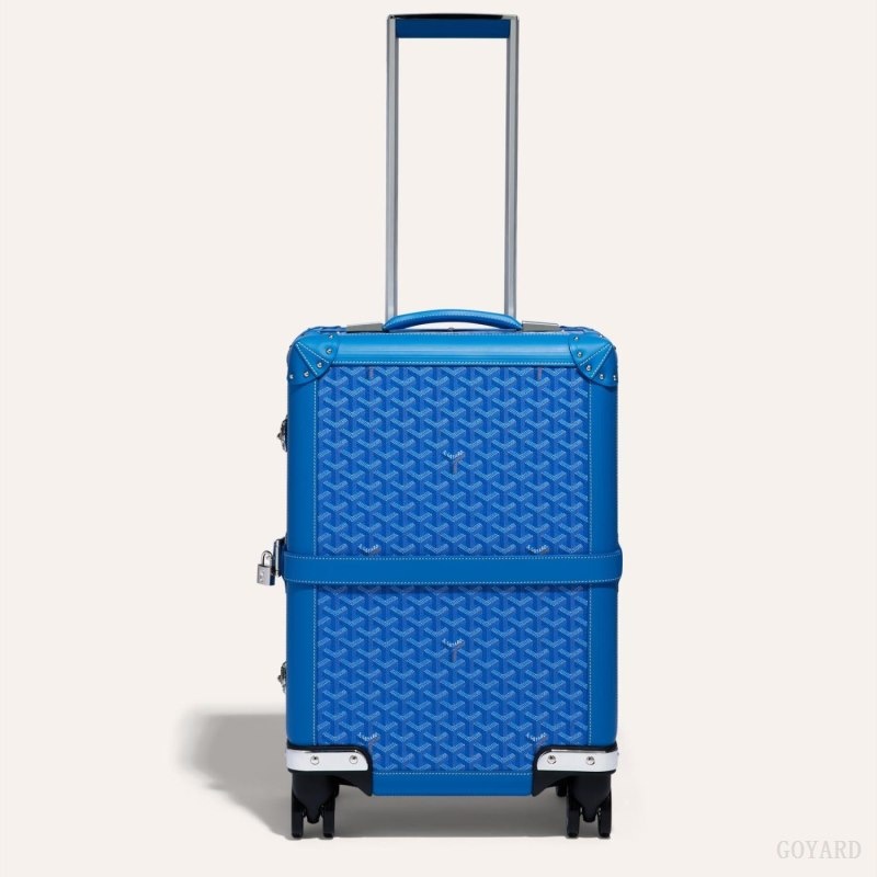 Goyard BOURGET PM TROLLEY CASE Blue | TRYS7605