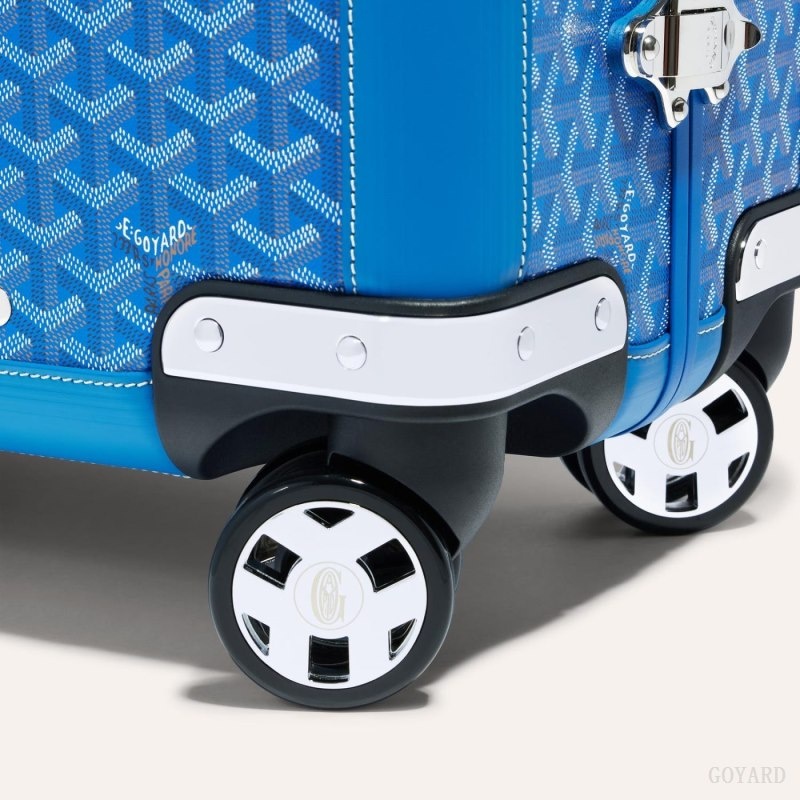 Goyard BOURGET PM TROLLEY CASE Blue | TRYS7605