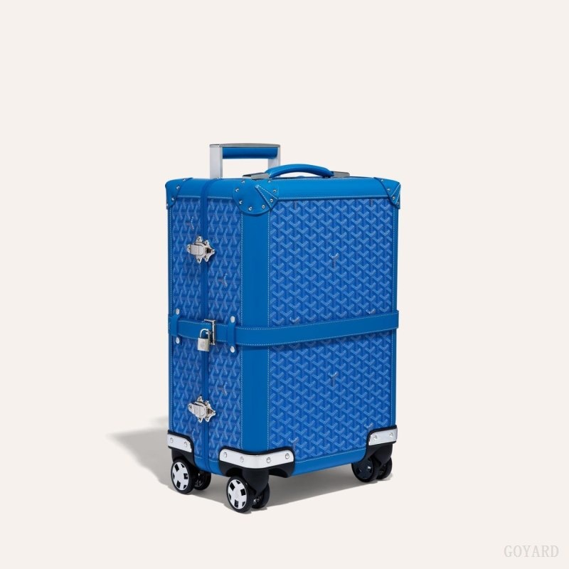 Goyard BOURGET PM TROLLEY CASE Blue | TRYS7605