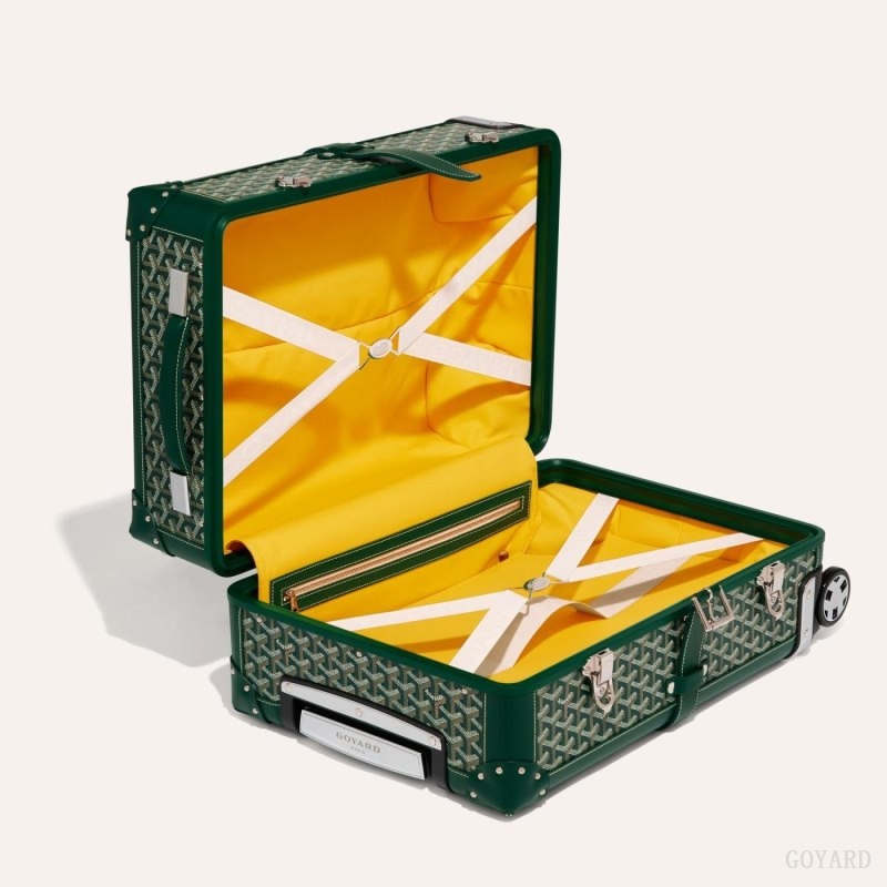 Goyard BOURGET PM TROLLEY CASE Green | CRMN3700