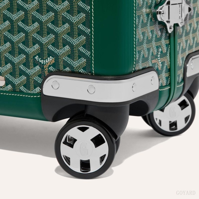 Goyard BOURGET PM TROLLEY CASE Green | CRMN3700