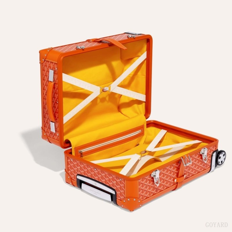 Goyard BOURGET PM TROLLEY CASE Orange | EOSP2411