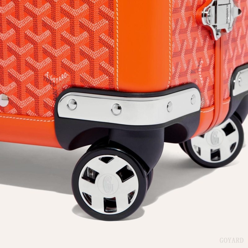 Goyard BOURGET PM TROLLEY CASE Orange | EOSP2411