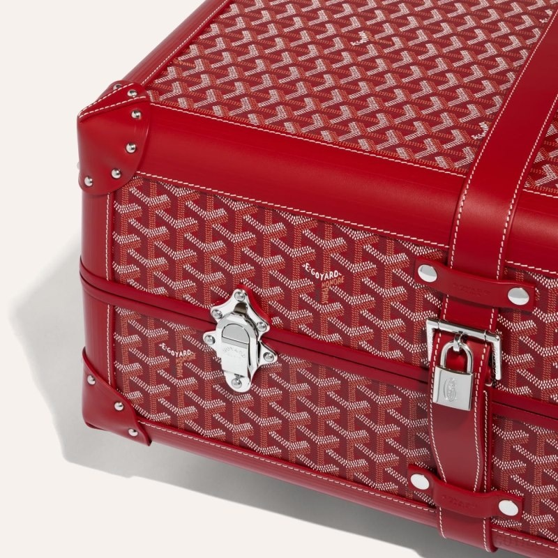 Goyard BOURGET PM TROLLEY CASE Red | CODS2942