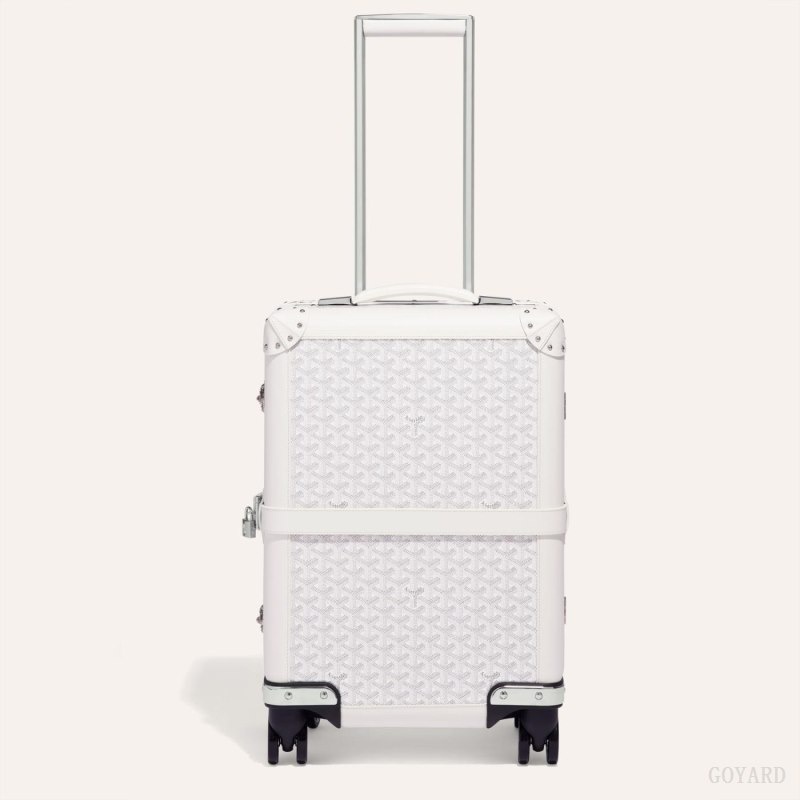 Goyard BOURGET PM TROLLEY CASE White | WEWA2602