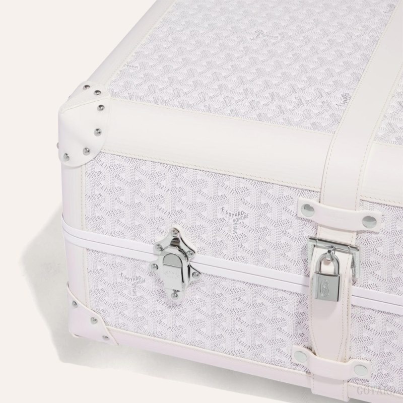 Goyard BOURGET PM TROLLEY CASE White | WEWA2602