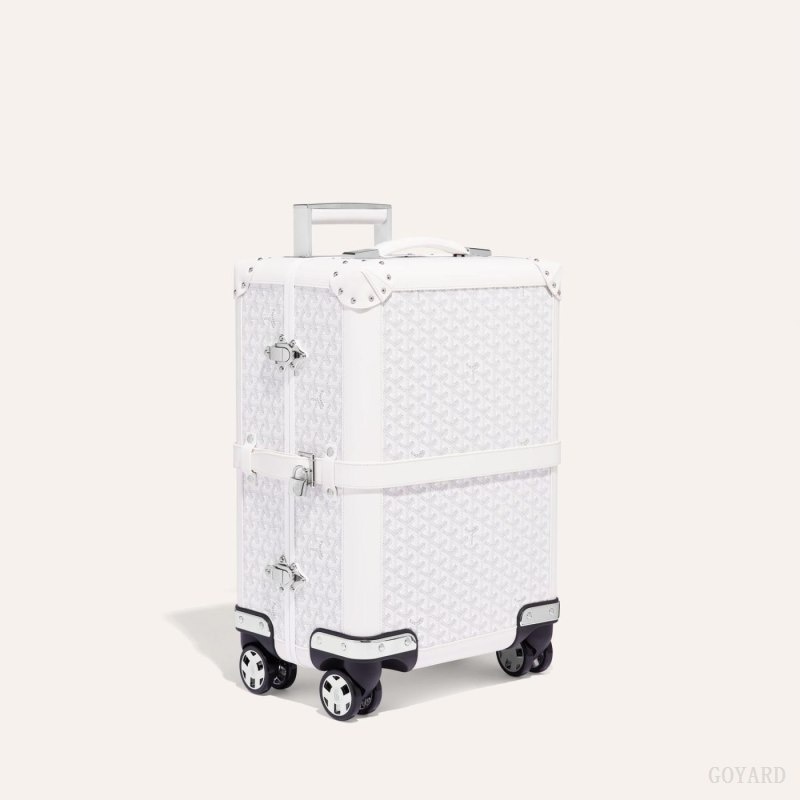 Goyard BOURGET PM TROLLEY CASE White | WEWA2602