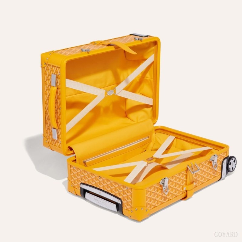 Goyard BOURGET PM TROLLEY CASE Yellow | QNST3653