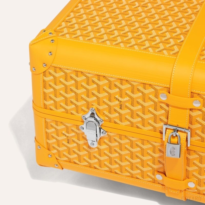 Goyard BOURGET PM TROLLEY CASE Yellow | QNST3653