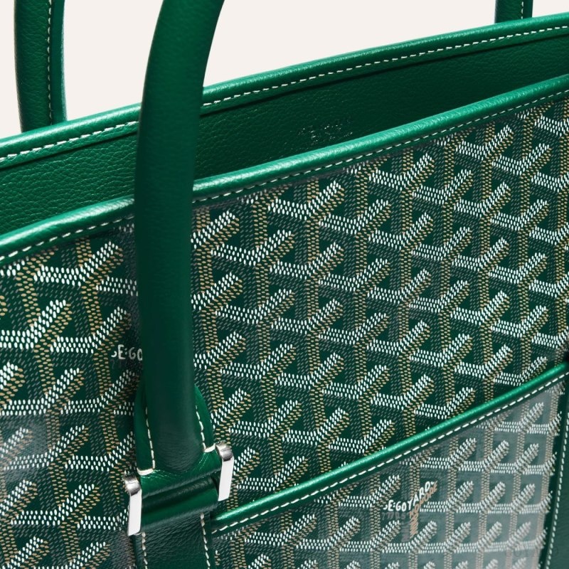 Goyard BOURGOGNE BAG Green | VSQJ8786