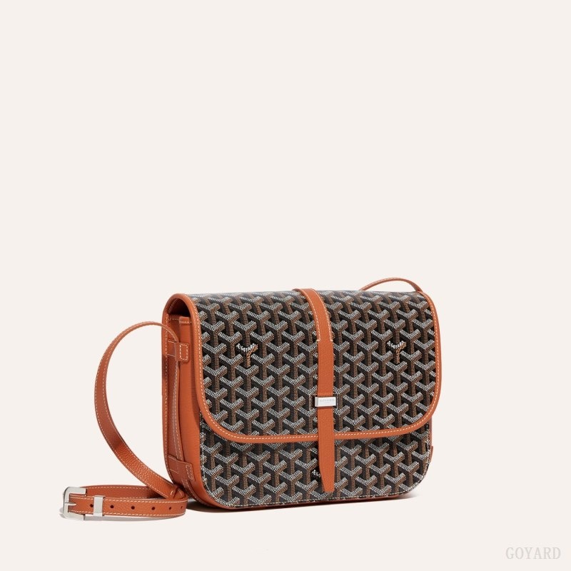 Goyard Belvedere MM Bag Black / Brown | XAQL7489